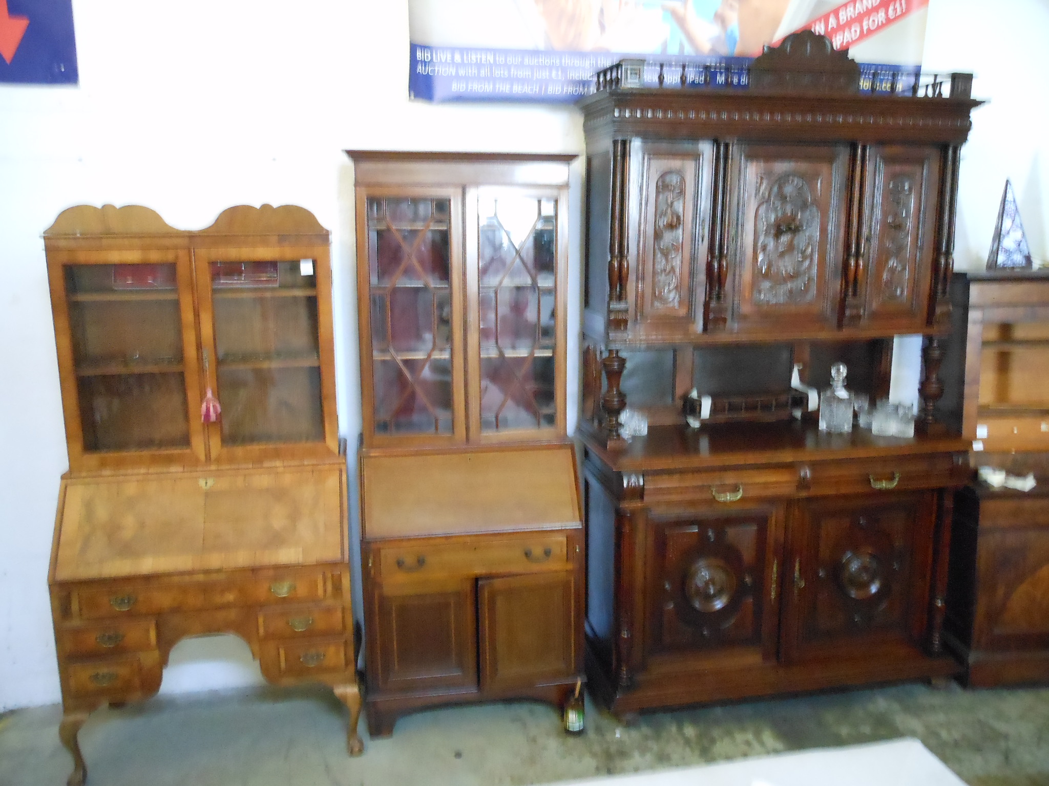 Beautiful Antique Furniture for sale at our Limassol saleroom 01.12.2018
